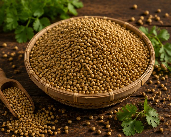 Coriander Seeds view 1