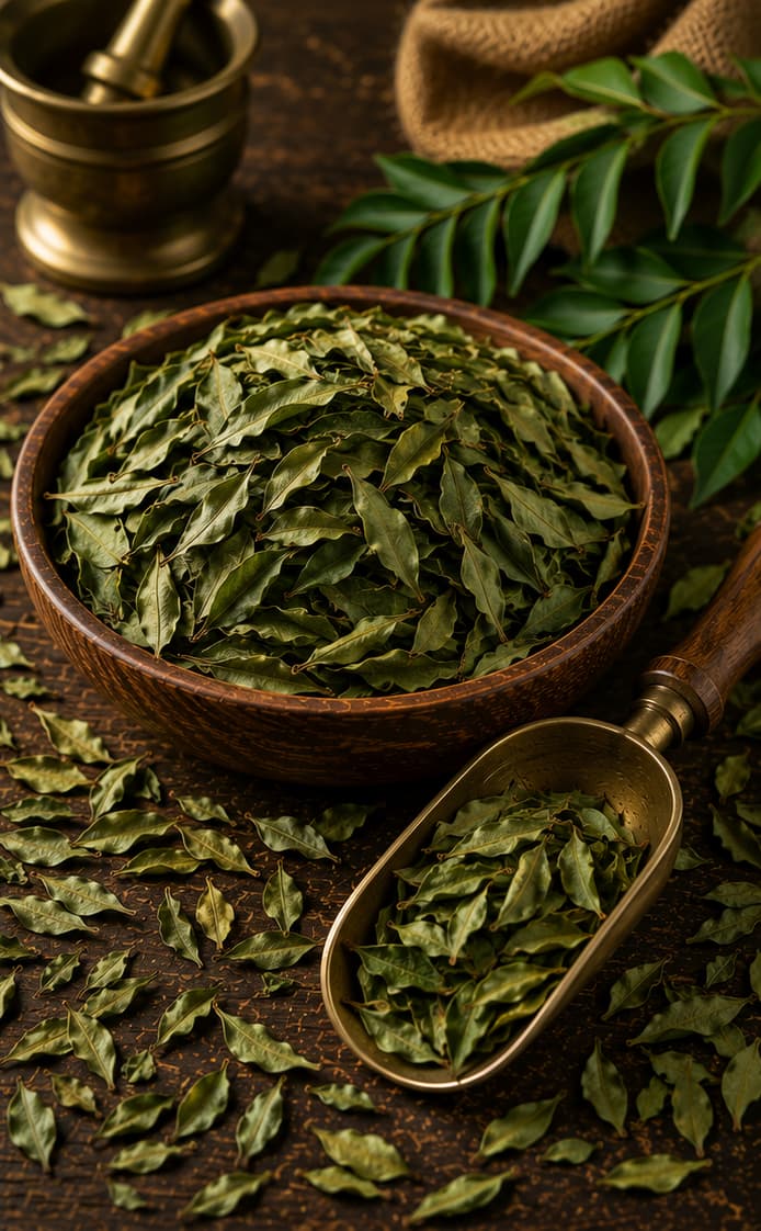 Curry Leaves (Dried) view 1