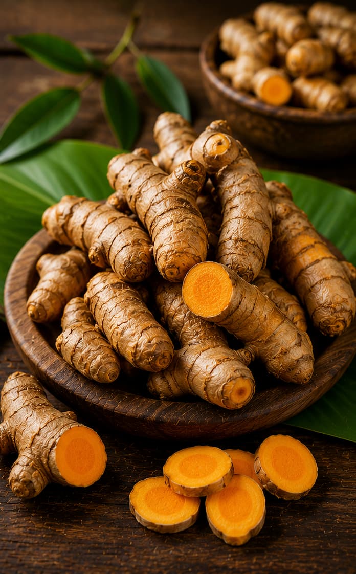 Fresh Turmeric view 1